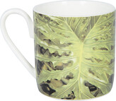 Thumbnail for your product : Cavalli Home - Paradise Foliage Coffee Cups & Saucer - Set of 2 - Green
