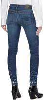 Thumbnail for your product : R 13 'Alison' distressed cuff skinny jeans