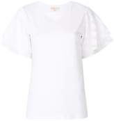 Thumbnail for your product : MICHAEL Michael Kors polka dot sleeve T-shirt