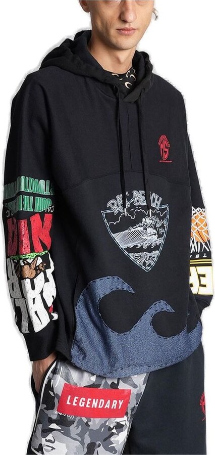 Marine Serre Graphic Printed Hoodie
