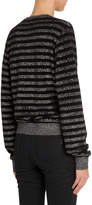 Thumbnail for your product : Saint Laurent Striped Crewneck Sweater