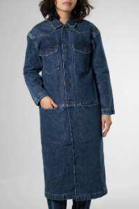 Levi's Made&Crafted - Western Trench Coat - SMALL - Blue