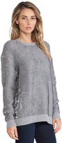 Thumbnail for your product : McQ Sequin Knit Crew Neck Jumper
