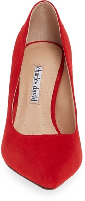 charles david denise pointed toe pump