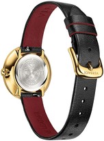 Thumbnail for your product : Versace Medusa Stud Icon IP Gold Stainless Steel Leather-Strap Wrap Watch