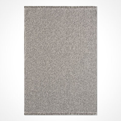 Hokku Designs Modern Gray Machine Washable Non-Slip Area Rug