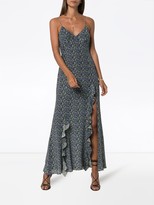 Thumbnail for your product : Les Rêveries Floral-Print Cami Maxi-Dress