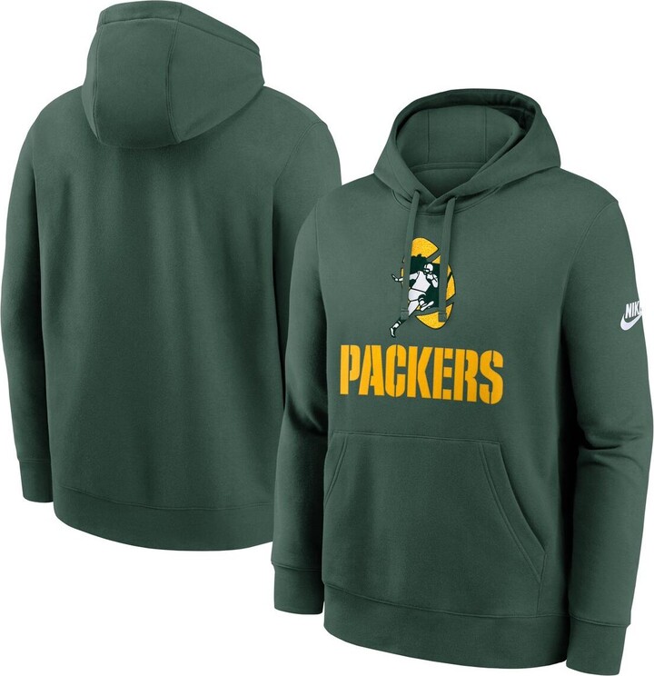 Nike Men's Green Bay Packers Best Season Rewind Club Pullover Hoodie