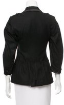Thumbnail for your product : Miu Miu Wool Notch-Lapel Jacket