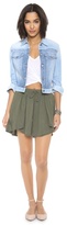 Thumbnail for your product : Three Dots Layered Skirt