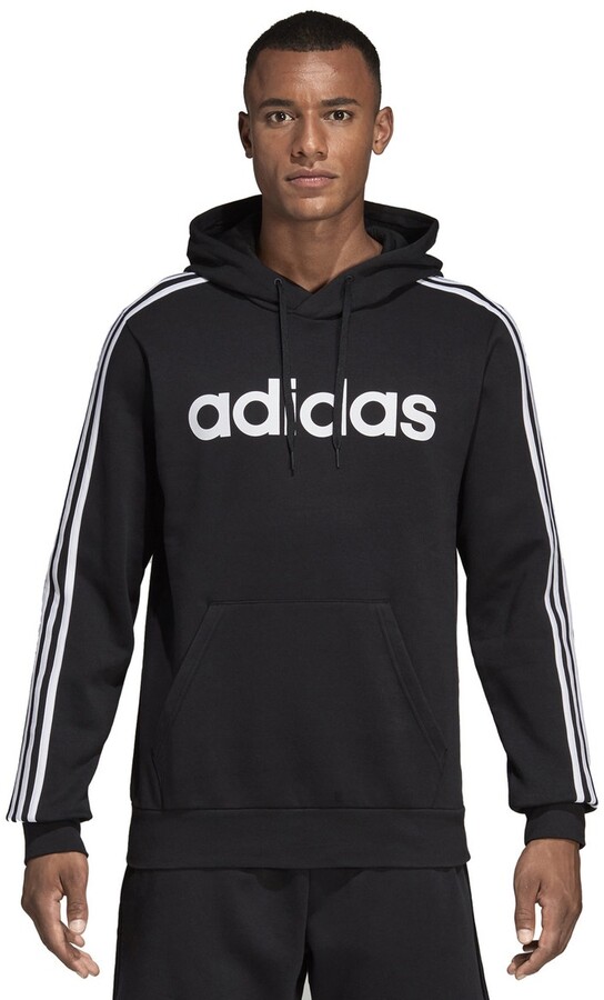 black and white adidas pullover hoodie