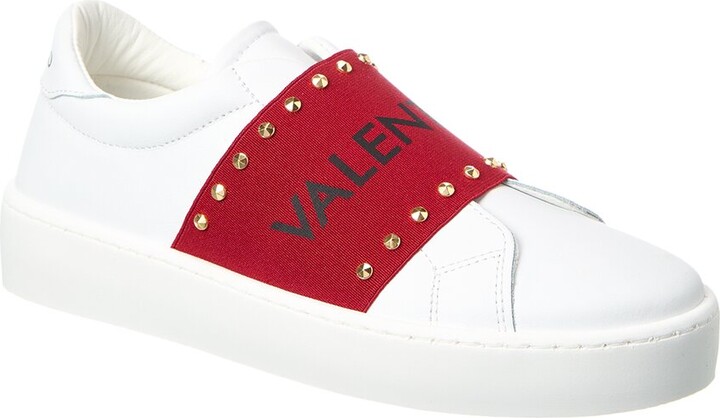 Valentino by Mario Valentino Maya Studs Leather Sneaker