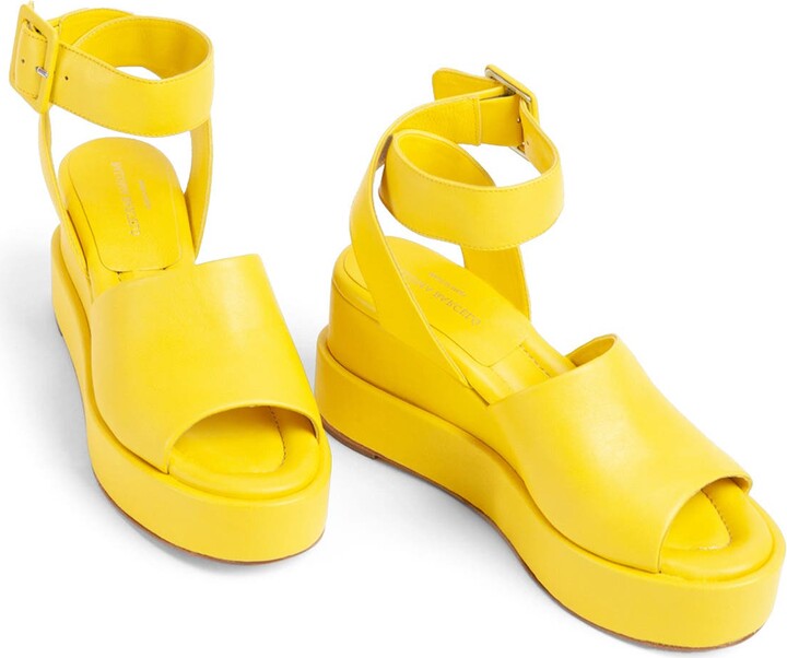 Paloma Barceló Luna Ankle Strap Platform Wedge Sandal ShopStyle