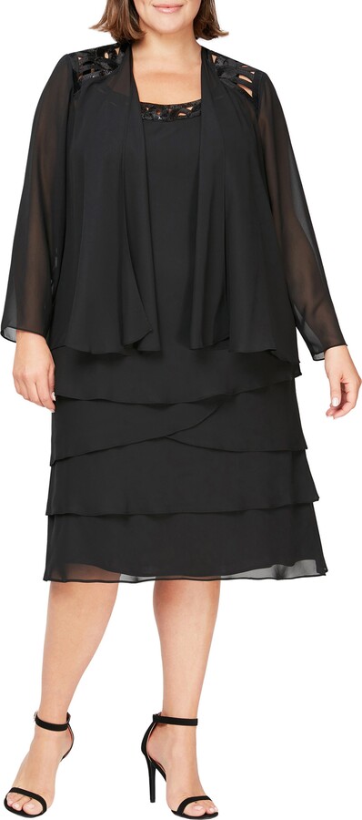 Plus Size Sequin Jacket ShopStyle