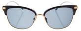 Thumbnail for your product : Thom Browne Tinted Round Sunglasses
