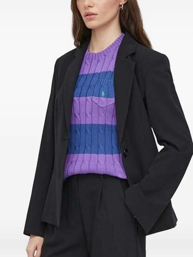 Sisley Button-Fastening Blazer