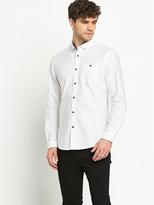 Thumbnail for your product : Goodsouls Mens Long Sleeve White Oxford Shirt