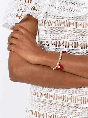 Katerina Makriyianni tassle pearl bracelet