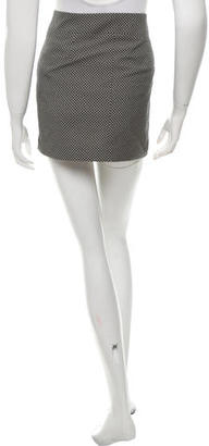 Rag & Bone Patterned Mini Skirt