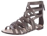 Thumbnail for your product : Brian Atwood Alcarra Python Sandals