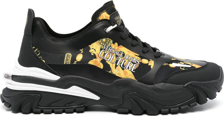 Versace Jeans Couture Barocco-print sneakers