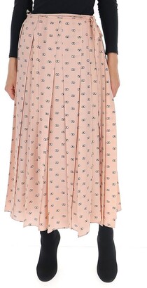 Valentino Women's Pink Skirts | ShopStyle