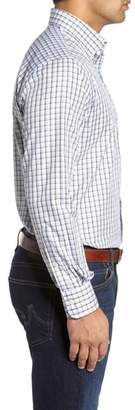 Peter Millar Men's Regular Fit Crisp Pane Sport Shirt