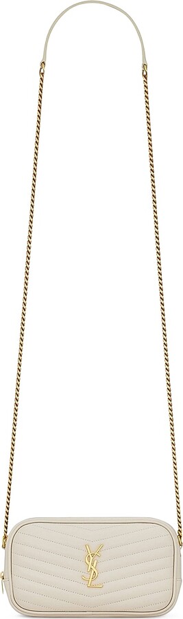Saint Laurent Women's Mini Lou Bag In Quilted Leather - Black