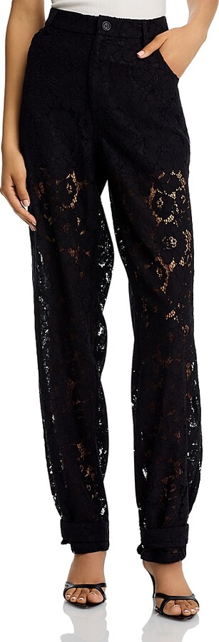 Steve Madden Tre Floral Lace Pants