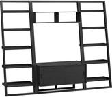 Thumbnail for your product : Sloane Grey 43.75" Leaning Media Stand with 2 Bookcases