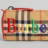 Thumbnail for your product : Burberry Childrens Embroidered Archive Logo Vintage Check Pencil Case