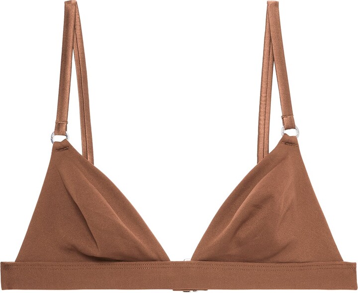 Fleur Du Mal Le Stretch Micro Triangle Bra