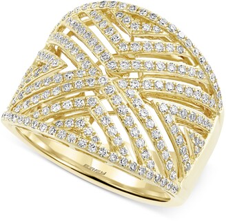 Effy D'Oro by Diamond Geometric Ring (3/4 ct. t.w.) in 14k Gold
