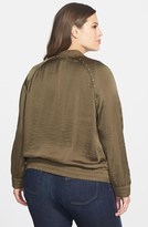 Thumbnail for your product : MICHAEL Michael Kors Studded Bomber Jacket (Plus Size)