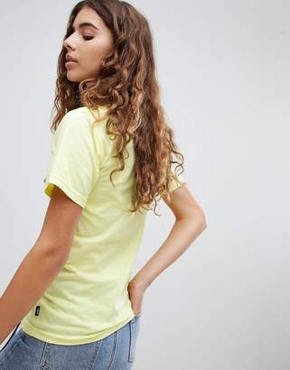 Vans Exclusive Oversized Yellow Circle V T-Shirt