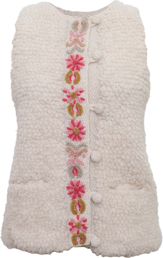 French Knot Heirloom Vest ShopStyle Knitwear