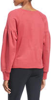 Thumbnail for your product : A.L.C. Gilmore Crewneck Long-Sleeve Cotton Sweatshirt
