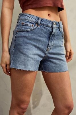 BDG Vintage-Wash Denim A-Line Shorts - Blue 26 at Urban Outfitters -  ShopStyle