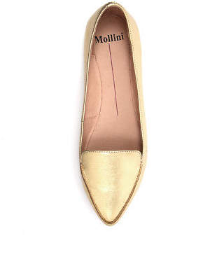 Mollini New Gyro Gold Womens Shoes Casual Shoes Flat