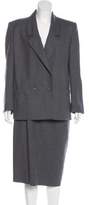 Thumbnail for your product : Christian Dior Wool Skirt Suit Set