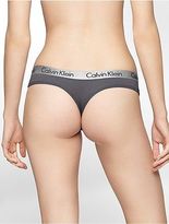Thumbnail for your product : Calvin Klein Womens Logo Cotton  Stretch Thong Underwear
