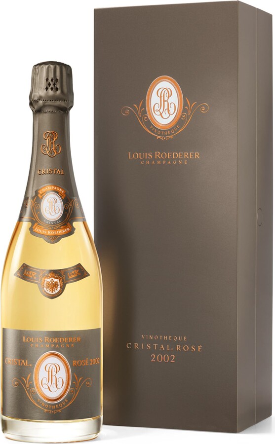 Louis Roederer Cristal Vinothèque Rosé Champagne 2002 - Champagne, France