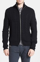 Thumbnail for your product : Diesel 'Coprino' Mixed Knit Zip Sweater