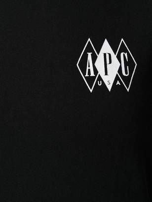 A.P.C. USA crew neck T-shirt