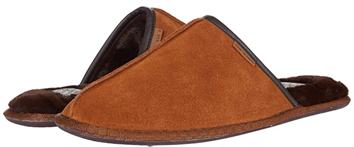 Darax leather mule slippers Clearance