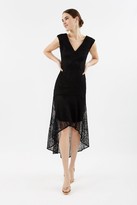 Thumbnail for your product : Coast Lace High Low Peplum Dress