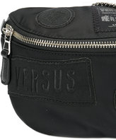 Thumbnail for your product : Versus logo patch waist bag