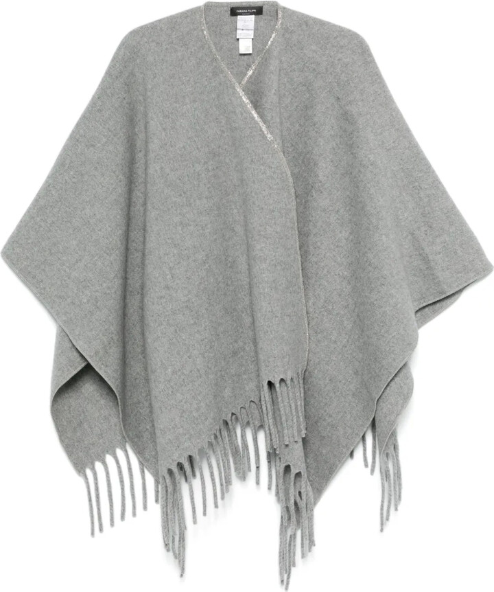 Fabiana Filippi Rhinestone-Embellished Cape