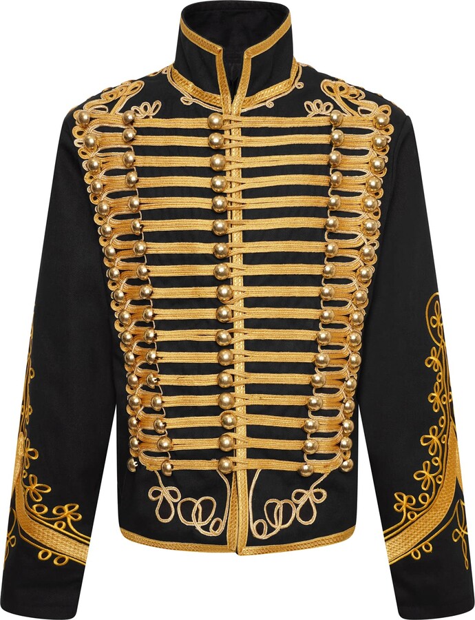 Ro Rox Adam Jacket Men's Military Marching Band Drummer Music Festival