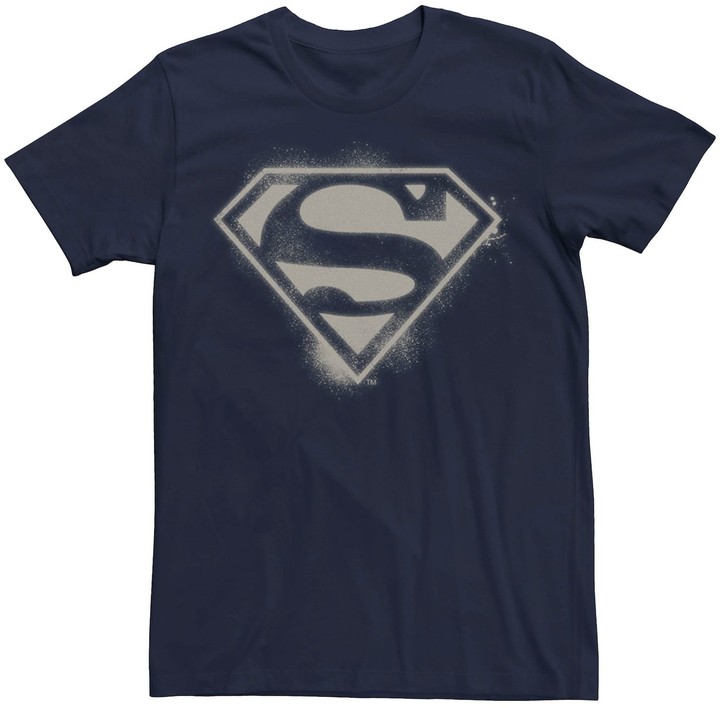 Dc Comics Men's Superman Vintage Shield Vintage Logo Tee ShopStyle T